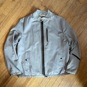 Vintage rag and bone light zip up Moto jacket made in usa